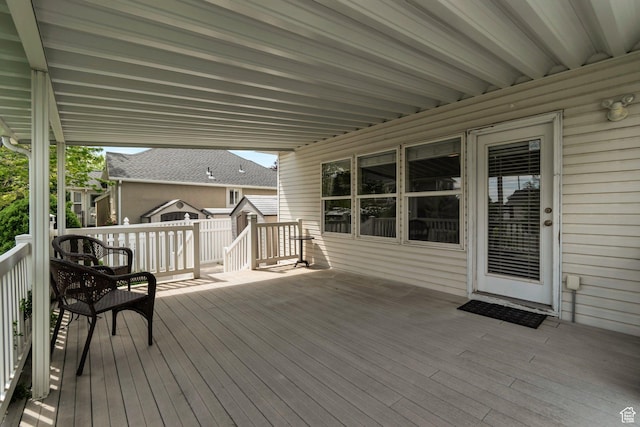 494 E High Berry Ln S, Draper, UT 84020 - view of wooden terrace