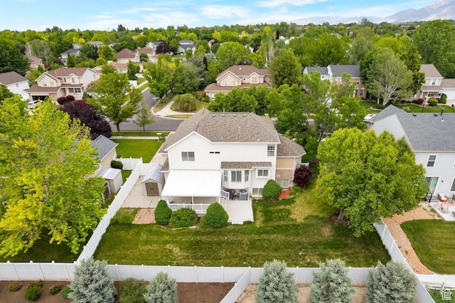 494 E High Berry Ln S, Draper, UT 84020 - aerial perspective of suburban area