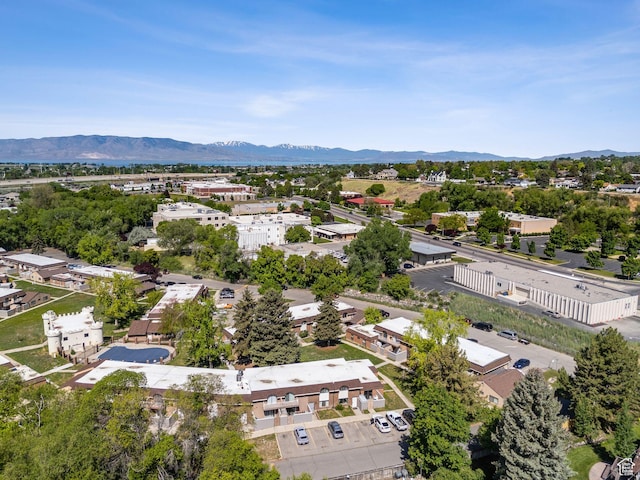 1404 N Lancelot Dr W, Provo, UT 84601 - drone / aerial view of a mountain backdrop