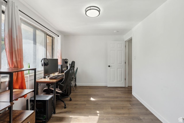 1404 N Lancelot Dr W, Provo, UT 84601 - office space with plenty of natural light, wood finished floors, and baseboards