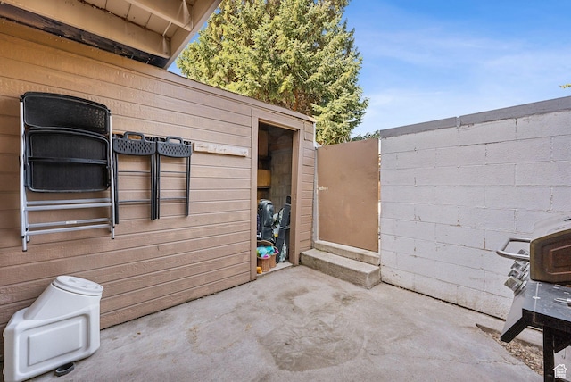 1404 N Lancelot Dr W, Provo, UT 84601 - view of patio / terrace with grilling area