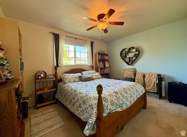 1273 W 1500 S, Vernal, UT 84078 - carpeted bedroom with a ceiling fan