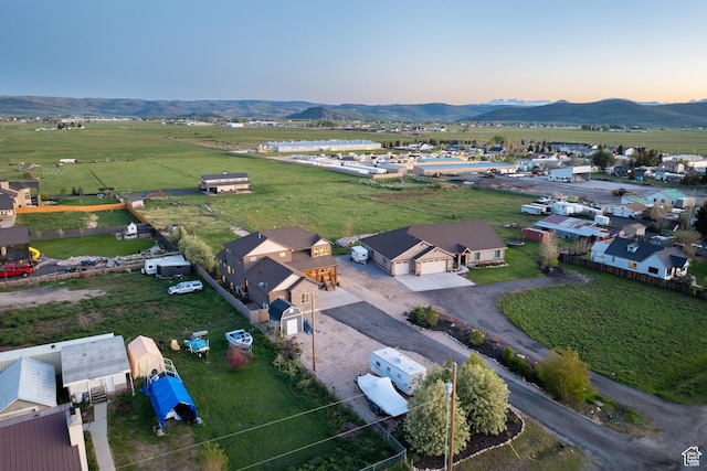 300 E 400 S, Kamas, UT 84036 - aerial view at dusk of a mountain view and a rural view