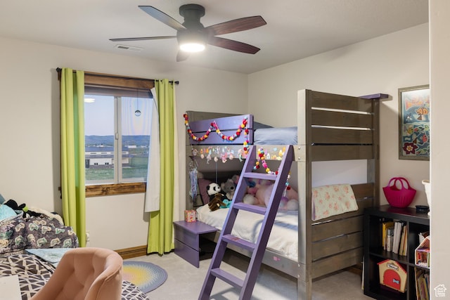 300 E 400 S, Kamas, UT 84036 - bedroom with carpet floors and a ceiling fan