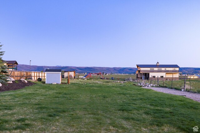 300 E 400 S, Kamas, UT 84036 - view of yard with a mountain view