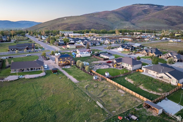 300 E 400 S, Kamas, UT 84036 - aerial overview of property's location with nearby suburban area and a mountainous background