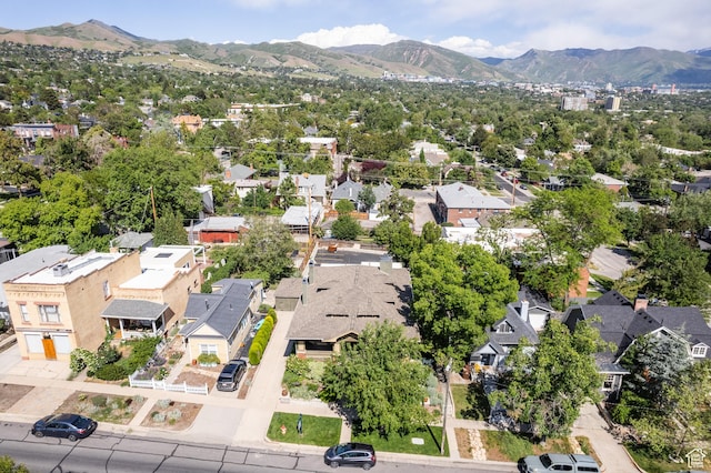 216 B St, Salt Lake City, UT 84103 - aerial perspective of suburban area featuring mountains