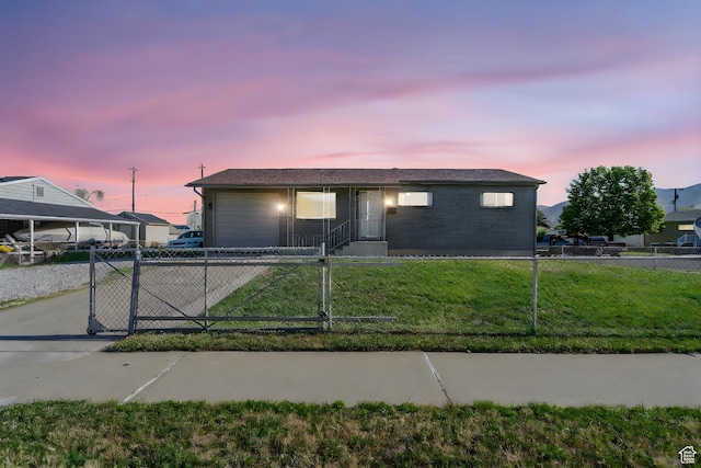 293 E 600 N, Tooele, UT 84074 - single story home featuring driveway, an attached garage, and a gate