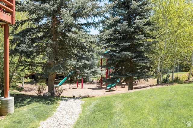 7403 Brook Hollow Loop Rd, Park City, UT 84098 - community playground with a lawn
