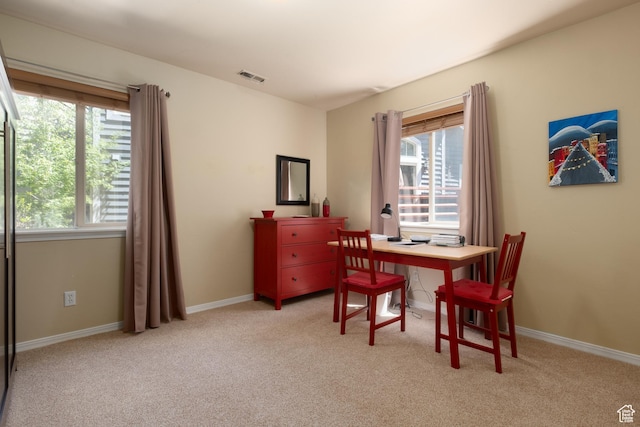 7403 Brook Hollow Loop Rd, Park City, UT 84098 - office featuring light colored carpet and baseboards