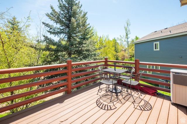 7403 Brook Hollow Loop Rd, Park City, UT 84098 - view of wooden terrace