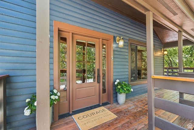 3058 Elk Run Dr W, Park City, UT 84098 - view of exterior entry featuring covered porch