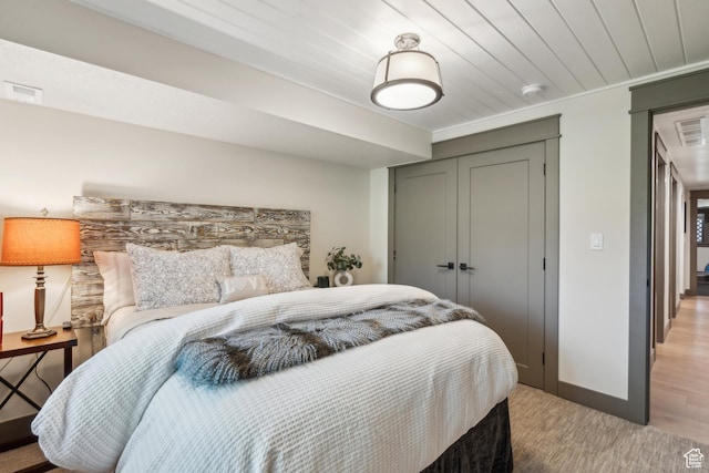 3058 Elk Run Dr W, Park City, UT 84098 - bedroom with a closet and light wood-style flooring