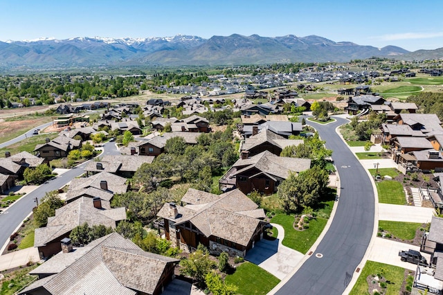 201 N Kings Peak Ct Unit Cp-23, Heber City, UT 84032 - aerial view of residential area with mountains