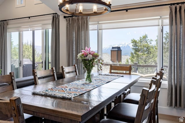 201 N Kings Peak Ct Unit Cp-23, Heber City, UT 84032 - dining space with a chandelier