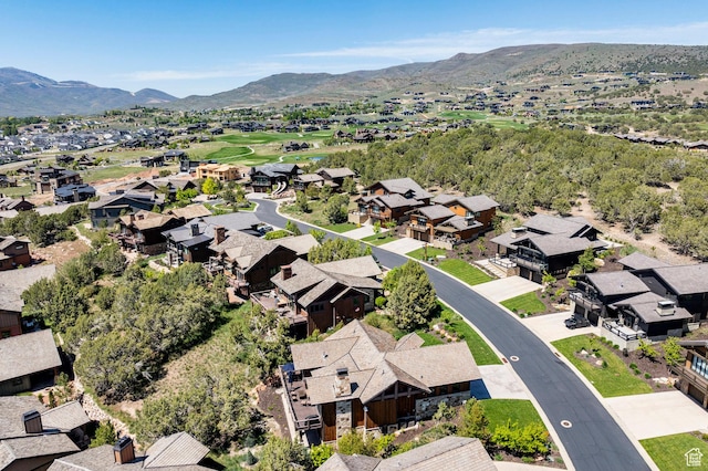 201 N Kings Peak Ct Unit Cp-23, Heber City, UT 84032 - aerial view of property's location featuring nearby suburban area and a mountainous background