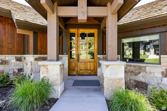 201 N Kings Peak Ct Unit Cp-23, Heber City, UT 84032 - entrance to property featuring stone siding