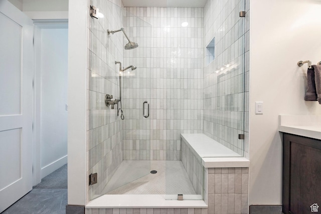 201 N Kings Peak Ct Unit Cp-23, Heber City, UT 84032 - bathroom with a shower stall and vanity