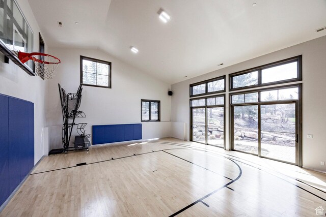 5925 Mountain Ranch Dr, Park City, UT 84098 - view of sport court with basketball hoop