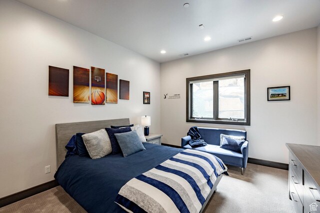 5925 Mountain Ranch Dr, Park City, UT 84098 - bedroom featuring carpet, recessed lighting, and baseboards