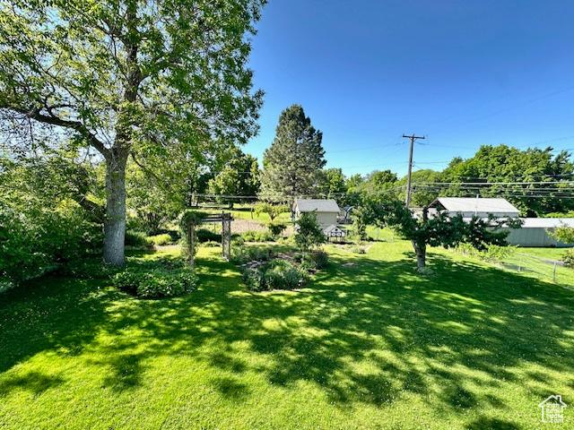 558 E Center St, Kaysville, UT 84037 - view of yard