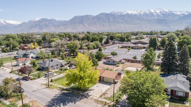 253 S 100 W, American Fork, UT 84003 - aerial view of residential area with a mountainous background