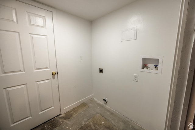 253 S 100 W, American Fork, UT 84003 - laundry area featuring hookup for an electric dryer, washer hookup, and baseboards