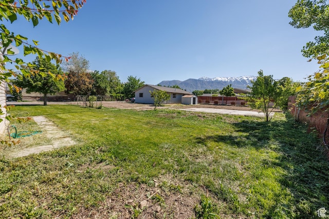 253 S 100 W, American Fork, UT 84003 - view of yard with a mountain view