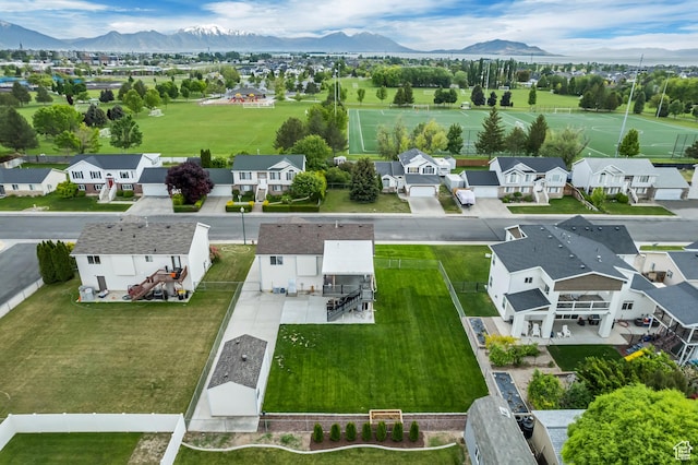 1874 W 180 S, Orem, UT 84059 - aerial perspective of suburban area featuring a mountain backdrop