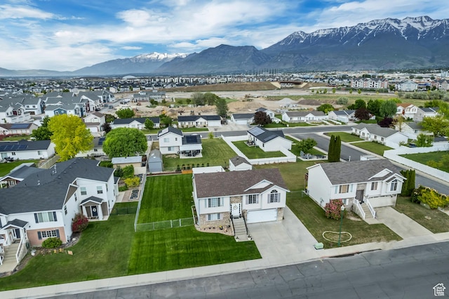 1874 W 180 S, Orem, UT 84059 - aerial perspective of suburban area featuring a mountain backdrop