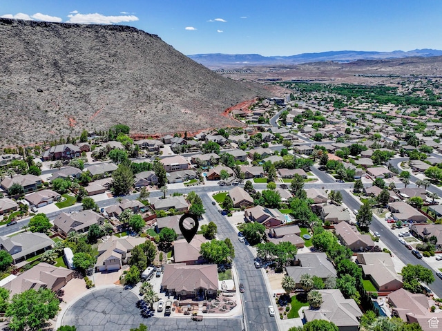 42 N 1100 W, St George, UT 84770 - aerial perspective of suburban area with a mountain backdrop
