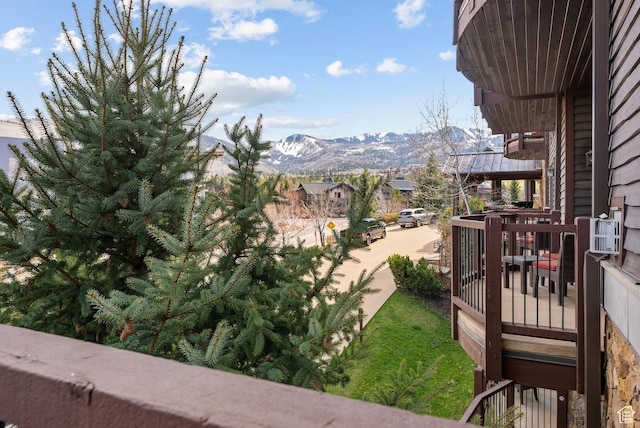 2100 Frostwood Blvd Unit 5130, Snyderville, UT 84098 - view of yard featuring a mountain view