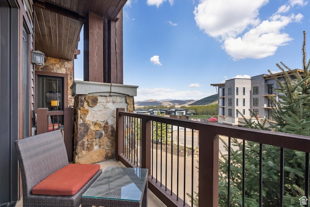 2100 Frostwood Blvd Unit 5130, Snyderville, UT 84098 - balcony with a mountain view