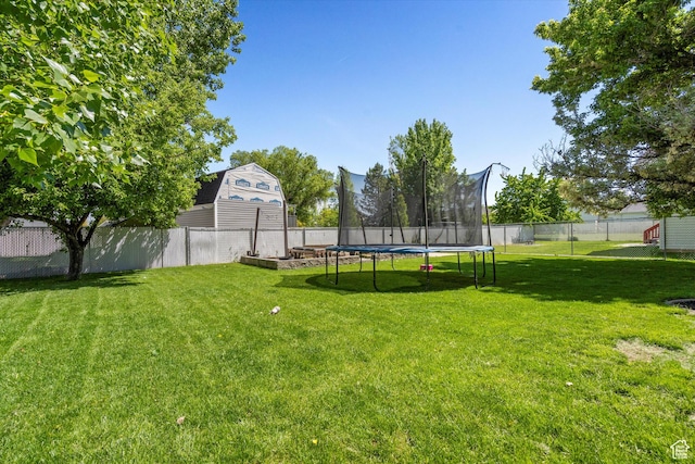 3916 W 4800 S, Roy, UT 84067 - view of yard with a trampoline
