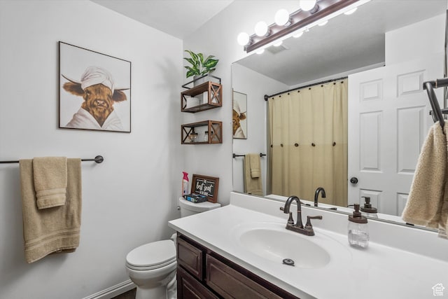3916 W 4800 S, Roy, UT 84067 - full bath with toilet, vanity, and a shower with curtain