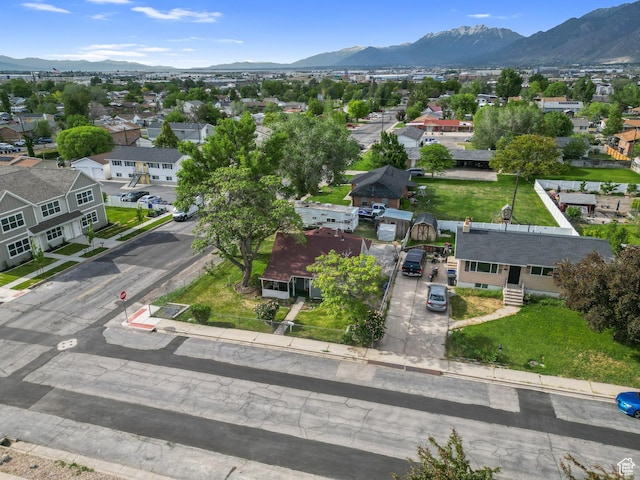 611 E 500 N, Spanish Fork, UT 84660 - aerial perspective of suburban area with mountains
