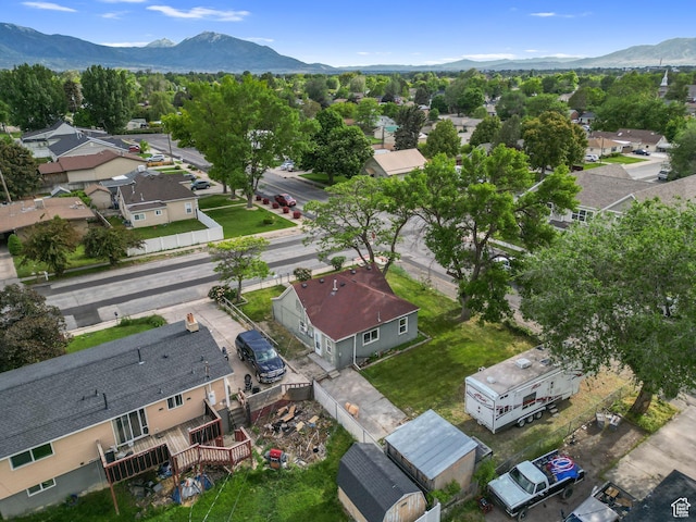 611 E 500 N, Spanish Fork, UT 84660 - aerial view of residential area with a mountain backdrop