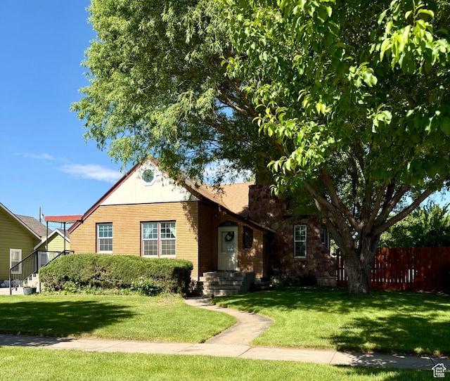 169 N State St, Roosevelt, UT 84066 - view of front of home featuring brick siding