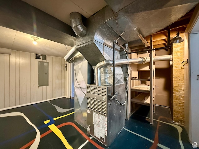 169 N State St, Roosevelt, UT 84066 - utility room featuring electric panel