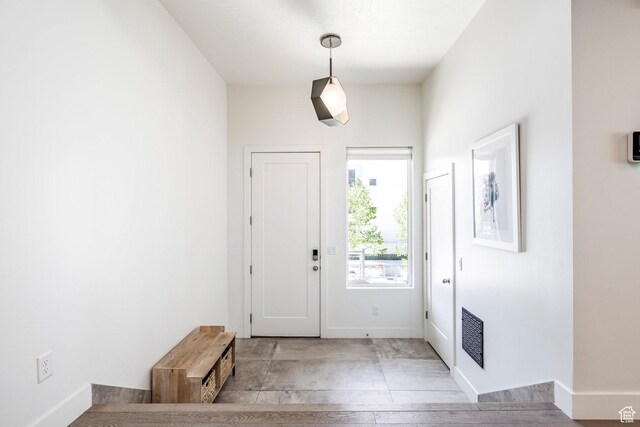 260 W 500 N Unit 4, Salt Lake City, UT 84103 - foyer with baseboards and wood finished floors