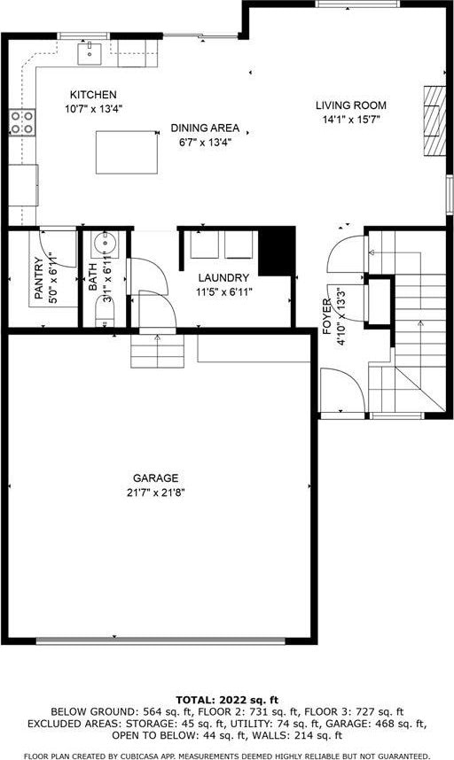 3624 N Annabell St, Eagle Mountain, UT 84005 - view of home floor plan
