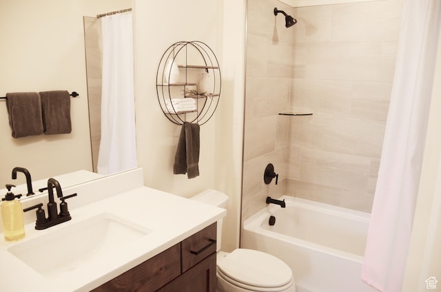 1376 Rustico, Washington, UT 84780 - bathroom with toilet, vanity, and shower / tub combo
