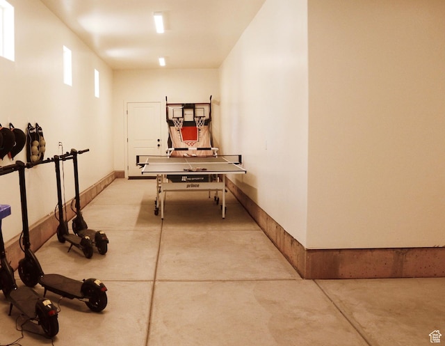 1376 Rustico, Washington, UT 84780 - recreation room with concrete floors