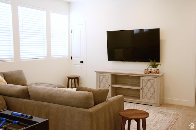 1376 Rustico, Washington, UT 84780 - living room featuring carpet floors and baseboards