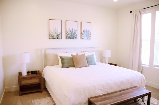 1376 Rustico, Washington, UT 84780 - carpeted bedroom featuring baseboards, multiple windows, and recessed lighting