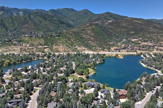 1504 Lake Front Ct, Park City, UT 84098 - view of property location featuring a water and mountain view