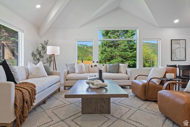 1504 Lake Front Ct, Park City, UT 84098 - living room featuring recessed lighting
