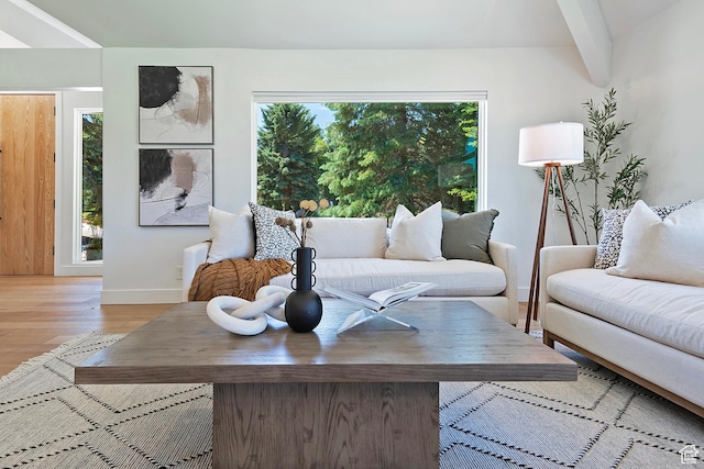 1504 Lake Front Ct, Park City, UT 84098 - living area featuring wood finished floors and baseboards