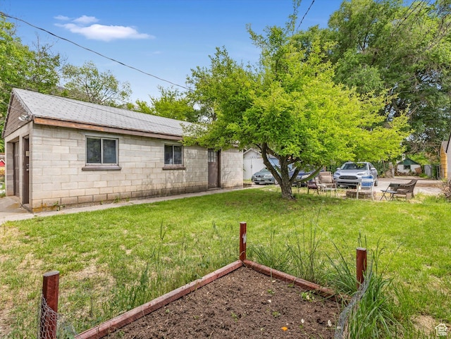 628 E 420 N, Provo, UT 84606 - view of green lawn with a garden