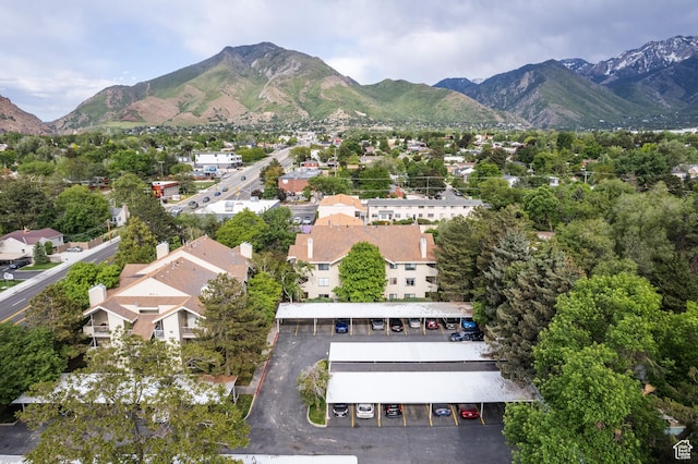 2660 E 3300 S Unit A-21, Salt Lake City, UT 84109 - aerial view of property and surrounding area featuring a mountainous background